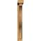 Ekena Millwork Funston Block Rough Sawn Bracket w/ Offset Brace, Western Red Cedar, 4"W x 22"D x 30"H BKT0402X22X30FST05RWR - alternate 2